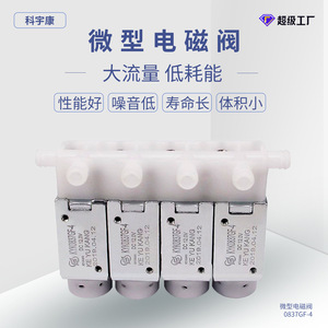 Mini-vanne solénoïde Kyk0837gf-4 24V 3 voies avec silencieux pour tire-lait médical - Product Image 4