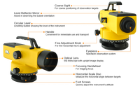 SOUTH DSZ1 Niveau automatique 55x Grossissement utilisé pour la construction Niveau automatique sud de haute précision