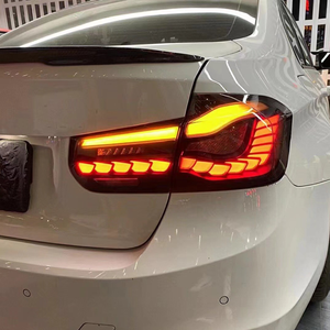 Feu arrière à LED modifié effet écaille de dragon avec clignotant séquentiel pour BMW Série 3 F30 F35 320 <span class=keywords><strong>328</strong></span> M3 12V ABS, ambre - Product Image 4