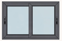 Fenêtre coulissante en aluminium pour maison australienne Nfrc Standard AS2047 fenêtre coulissante en aluminium à rupture thermique