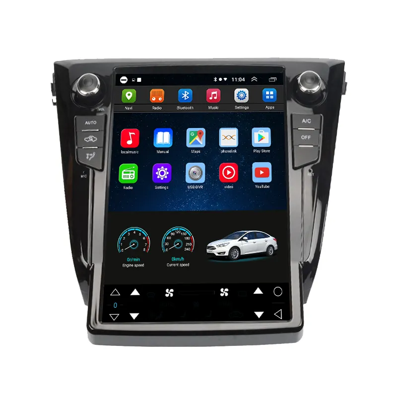 12.1 Inch Android Autoradio Auto Gps Navigatie Voor Nissan X-Trail 2012 2013 2015 2017 Auto Stereo Multimedia Speler Dsp Carplay