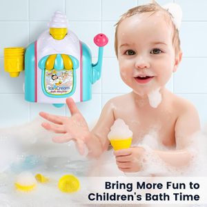 Macchina gelato schiuma vasca da bagno giocattoli per bambini dai 3 ai 5 anni - Product Image 6