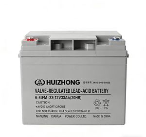 고성능 및 안전 배터리 12V 33Ah GEL 납산 배터리 UPS 및 태양광 시스템용 딥 사이클 배터리 - Product Image 4