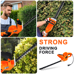 Vertak <span class=keywords><strong>Tagliasiepi</strong></span> Elettrico Potente 500W Senza Utensili, Lama da 450mm, Larghezza di Taglio 16mm, con Cavo - Product Image 5