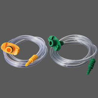 Adaptateur de pointe de distribution en plastique PP vert de type américain 3/5/10/30/55CC pour distributeur de colle robotisé