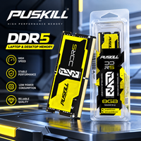 RAM pour ordinateur portable PUSKILL 16 Go 32 Go DDR5 5600 MHz pour ordinateur portable de jeu