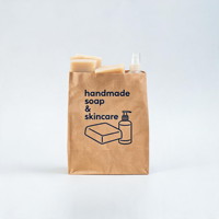 Service d'impression numérique personnalisée sur papier pour sacs en papier glassine pour savons et produits de beauté avec logo personnalisé, faible MOQ