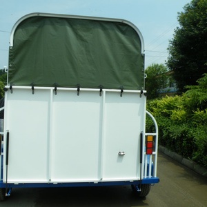 Semi-remorque économique HERUI pour deux chevaux, double essieu, freins électriques, capacité de charge de 4 tonnes, fabriquée en Chine pour le transport de chevaux - Product Image 6