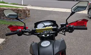 Rétroviseurs latéraux de moto Hawk-eye compatibles avec le vélo de saleté moto électrique VTT