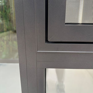 Fenêtres en aluminium avec écran intégré, étanchéité à l'air personnalisée, norme canadienne 2025, niveau 8, personnalisées par Huasin, en vente - Product Image 6