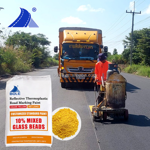 High Visibility Night <strong>Driving</strong> Hot Melt Road Marking <strong>Paint</strong> Thermoplastic Reflective Traffic Line <strong>Paint</strong> for Southeast Asia Market - Product Image 1
