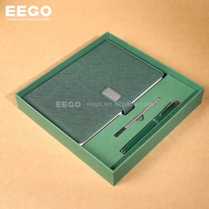 Agenda <span class=keywords><strong>de</strong></span> Lujo Corporativa con Logotipo Personalizado, Negra, A5, Cuero PU, Tapa Dura, Juego <span class=keywords><strong>de</strong></span> Regalo con Cuaderno y Bolígrafo <span class=keywords><strong>para</strong></span> el Trabajo - Product Image 2