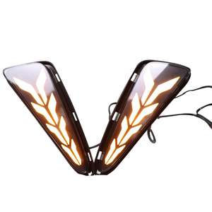 Bande lumineuse décorative pour phares <span class=keywords><strong>Toyota</strong></span> <span class=keywords><strong>C</strong></span>-<span class=keywords><strong>HR</strong></span> CHR IZOA 2017-2018, état neuf, avec lumière jaune et bleue - Product Image 4