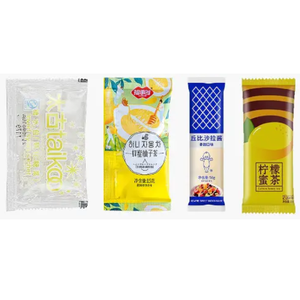 Machine à emballer quantitative de pâte électrique de nouveau design de cachetage à 3 côtés pour la confiture de crème de miel de ketchup vente chaude - Product Image 3