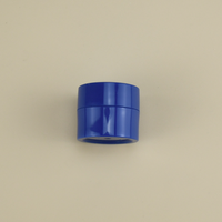 Petits contenants cosmétiques en plastique bleu de 5 g, mini pots portables pour baume à lèvres, crème pour les yeux, échantillons