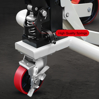 Carretilla para Manipulación de Barriles Xingzhou Cpd35 con Capacidad de 350 kg, Certificación CE e ISO, y Garra Ajustable para Barriles de 60-220 L