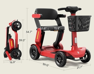 Economic <b>Mobility</b> <b>Scooter</b> With Smart Features and Exclusive Partner Pricing Smart Easy Folding and Light Weight 32kgs. Auto-brak - Product Image 5