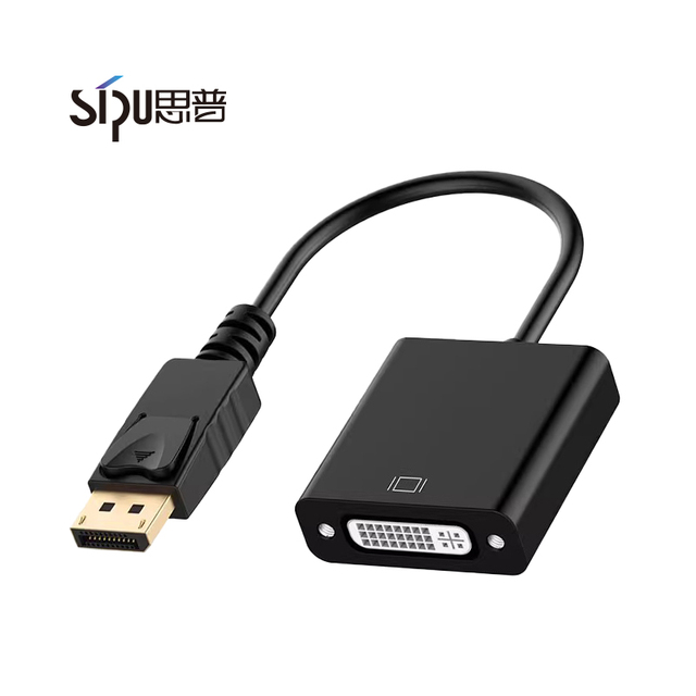 DP to DVI Adapter Converter for PC Laptop Monitor Projector DisplayPort to DVI Cable