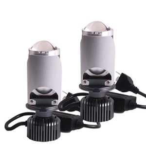 Faros Delanteros Sanvi de Alta Calidad con Lente de Proyector LED Mini H4 de 12V 5500K 35W para Automóviles, Compatibles con Modelos Hilux Universe, Nuevos - Product Image 1