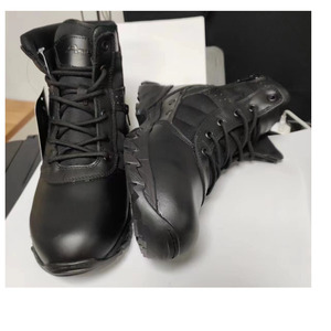 Bottes de randonnée légères pour l'été TSA01, en cuir de vachette pleine fleur, avec fermeture éclair latérale et trous de ventilation - Product Image 5