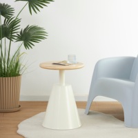 Ensemble de tables basses avec plateau en verre trempé et base en fer plaqué or pour salon, ensemble de tables basses rondes