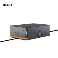Châssis autonome XBOT, robot de livraison mobile intelligent, système AGV, capacité de 1000 kg, navigation magnétique multi-lignes