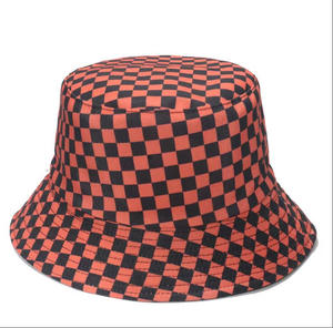 Bán buôn tùy chỉnh bông hijab xô hat đôi mặt đảo ngược kẻ sọc 3D thêu <span class=keywords><strong>Flex</strong></span> phù hợp với đồng bằng lụa Bow phim hoạt hình câu cá - Product Image 6