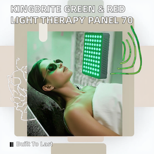 Nieuwste <span class=keywords><strong>2026</strong></span> <span class=keywords><strong>Grow</strong></span> RLP70 Indoor Plant Growpaneel met Groen & Rood Lichttherapie, 70 stuks 5W Dual LEDs, Aluminium, IP33 geclassificeerd - Product Image 2