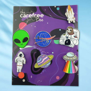 Broches de Esmalte con Bandera Nacional Magnética de Ciencia y Marina, Insignias de Broche con Temática de <span class=keywords><strong>ACOTAR</strong></span> y Diario para Amantes de los Libros y Coleccionistas - Product Image 6