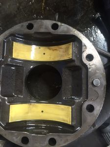 Pompe à piston hydraulique à bride 90V055, moteur à cylindrée variable - Product Image 3