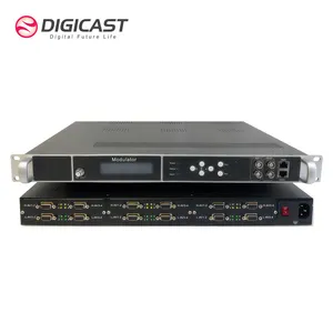 جهاز تشفير بطاقة SD به 24 قناة و8 قنوات CVBS MPEG 2 ووحدة تشفير