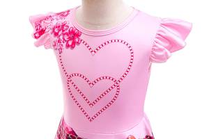 Costume de princesse pour filles MS Kids Descendants, fête d'Halloween, cosplay, Descendant 4, le lever du pouvoir de Red, robe de costume - Product Image 2