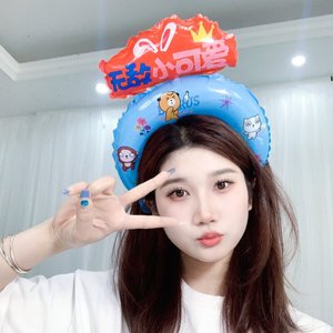 Pinzas para el cabello con forma de globo para el Día del Niño, diademas de dibujos animados de papel de aluminio, accesorios de fiesta para la celebración de los niños - Product Image 3