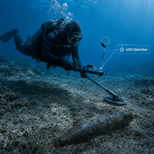 XHX-XUN-725K Détecteur de métaux professionnel pour la plongée avec une grande bobine de recherche de 800 mm pour la recherche en profondeur - Product Image 5