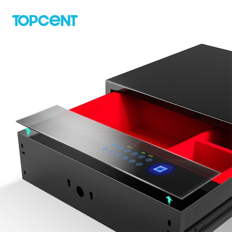 Оптовая фурнитура для шкафа с паролем и отпечатками пальцев, выдвижной скрытый сейф