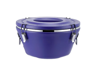 15/26/36/L Lớn Vòng Thép Không Gỉ Lưu Trữ Nồi Tối Giản Cách Nhiệt Xô Đá Cho Thực Phẩm Ấm Áp Bảo Quản Cho Nhà Bếp Sử Dụng - Product Image 3