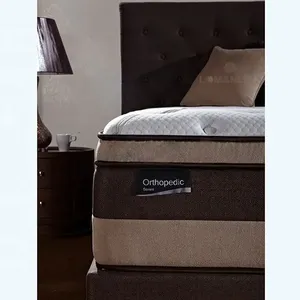 Fob Giá Bộ Nhớ Bọt Nệm Vua Kích Thước Đồ Nội Thất Phòng Ngủ Tre Không Gây Dị Ứng Đan Vải Nệm Trong Hộp - Product Image 6