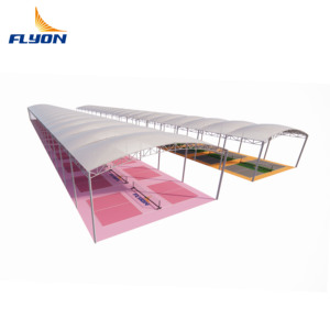 Shock Absorbing Non-slip Pickleball Court Surface Elastic <b>Interlocking</b> PP <b>Floor</b> <b>Tiles</b> for Joint Protection and Safety - Product Image 6