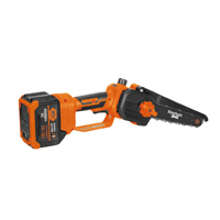 Tronçonneuse électrique portable à batterie lithium 203 mm (8 po) sans balais - Qualité industrielle et DIY 120-1000 W pour le sciage du bois