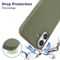 Coque de protection arrière en vrac respectueuse de l'environnement pour iPhone 17 17 Pro Max Air 16 15