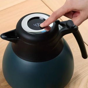 Smart LED Portable Hot-Cold Infuser Teapot Lid Vacuum Insulation 24 Hours Temperature Retention Large Temperature Display - Product Image 1