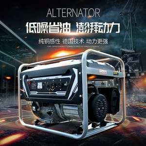 Huaneng <b>Power</b> 3Kw Gasoline <b>Generator</b> 220V Single Phase Air-Cooled Engine Manual Electric Start Household Use - Product Image 4