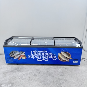 Congélateur Commercial Horizontal pour Aliments Surgelés, Vitrine de Présentation pour Magasin Européen, Équipement de Cuisine Professionnel - Product Image 3