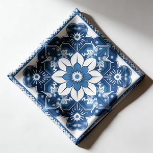 Muslim <strong>Square</strong> Scarf <strong>Hijab</strong> for Women Modest Islamic Headscarf Fashion Accessory - Product Image 3