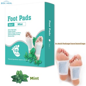 BDE personalizable 2 en 1 <span class=keywords><strong>jengibre</strong></span> Rosa té <span class=keywords><strong>verde</strong></span> infundido parche para pies hierbas naturales alivio del estrés Eliminación <span class=keywords><strong>de</strong></span> la fatiga limpieza profunda - Product Image 3