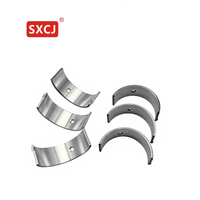 Bagian Mesin Mobil Semicircular Precision Main Bearing Bush Crankshaft Bearing Shell OEM 2A/3A/4A R043A untuk Toyota.