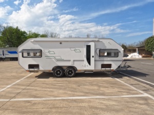 <span class=keywords><strong>Caravanas</strong></span> de Viaje Todoterreno para Todas las Estaciones, OEM ODM Personalizadas, de Aluminio Moderno, con Doble Eje, para Campamentos - Product Image 3