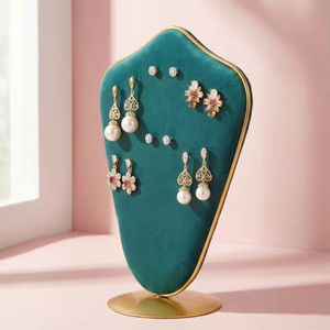 Expositor de Terciopelo para Collares, Soporte para Joyas, Colgantes, Cadenas y Pendientes, Organizador de Exhibición - Product Image 3