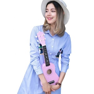 Ukelele de juguete para niños de 21 pulgadas, 4 cuerdas, lindo ukelele para bebés y niños, Juguete musical de madera, instrumento Musical de desarrollo de rima - Product Image 3