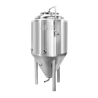 Cuve de fermentation de haute qualité 300L 1000L équipement de fermentation de bière projet clé en main